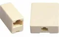 APC Cat5 inline coupler, Weiß