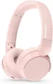Philips TAH4209PK Bluetooth Kopfhörer On Ear Bass USB C Pink 55h Akku Musik
