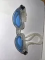 S065 Aqua Sphere - Active Schwimmbrille - Weiß - Blau - Gebraucht