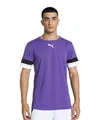 PUMA Fußball teamRISE Trikot Herren lila schwarz weiß Gr XXXL