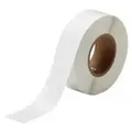 Brady, THT-62-427-3.5, selbstlaminierendes Vinyl, Weiß/Transparent, 19.05 x 12.70(44.45) mm, permanent, für Kabeldurchmesser 5.08 -10.16 mm (3500 E.