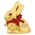 LINDT Schokolade, Lindt Goldhase aus feiner und leckerer Vollmilch Schokolade 100g