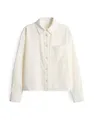OPUS Damen Langarmbluse | FRONE Boxy Cord Overshirt aus BCI Cotton Milk, 42