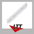 Adam Hall Hardware 26055 - Klavierband aus verzinktem Stahl, vorgebohrt, 635 mm