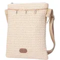 Antonio Damen Bast Tasche S - beige