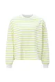 RICHROYAL Sweater O Striped Sweatshirt