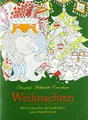 Idena 68143 - Malbuch für Erwachsene, Motiv Weihnachten, 64 Seiten, zum Erschaffen von kreativen Kunstwerken, als Ausgleich zum Alltag und für Freizeit und Urlaub