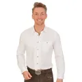 Stockerpoint Trachtenhemd Trachtenhemd - MIKA 2 - weiß weiß 51/52 (5XL)