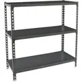 PROREGAL Schwerlastregal Small Metal Shark HxBxT 100 x 110 x 30 cm Fachlast 200 kg Anthrazit