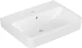 Villeroy & Boch Waschbecken, O.novo 4A4160, 600 x 460 mm, Eckig, Becken mittig, 1 Hahnloch, Überlauf, Weiß Alpin, 1 Stk.