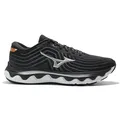 Mizuno Herren Wave Horizon 6 Laufschuhe, Black Silver Orangecopper, 44.5 EU