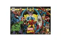 Schreibtischunterlage Marvel - Schreibtischunterlage - Retro - Charaktere
