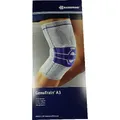 2x GENUTRAIN A3 Kniebandage rechts Gr.5 titan 1 ST