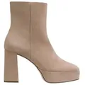 Högl Leder-Stiefeletten "Nora" in Beige - 39