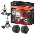 OSRAM NIGHT BREAKER H7 LED 230% Set für Peugeot 208 2015-2019 64210DWNBG2 CAP09