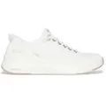 Skechers für Damen. 150413 Pantoletten Contour Foam Cozy Fit Hausschuhe Golden Hour weiß (37), Wohnung, Schnürsenkel, Lässig