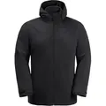 JACK WOLFSKIN Herren 3 in1 Jacke Taubenberg 3in1 JKT M - Schwarz - XXL