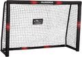 Hudora Fußballtor "Pro Tect 180/240/300" Gr. 2, schwarz (schwarz, rot), B/H/L: 85cm x 160cm x 240cm, Stahl