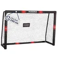 HUDORA Fußballtor Pro Tect - großes Fußballtor für Kinder und Erwachsene - Schaumstoff ummanteltes Fußballtor mit Netz - Hochwertige Outdoor Torwand mit Aufprallschutz