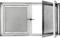 Wolfa Stahlkellerfenster Typ SD2 ESG 1000 x 600 mm 2 Flügelig Links Rechts