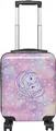 Beckmann, Kinderkoffer Unicorn Princess Purple, robuster Hartschalenkoffer Handgepäck, mit 4 Doppelrollen, 22L, Purple