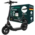 EGRET E-Scooter mit Straßenzulassung (ABE), 65 km Reichweite, 12,5" Offroad Luftreifen, Federung, Scheibenbremse, Dualblinker, App – X prime