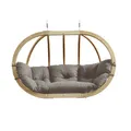 AMAZONAS Hängesessel Globo Royal Chair Taupe mit Sitzkissen und 2 Spiralfedern