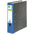 Q-Connect Ordner Pappe A4 80 mm blau (A4, 80 mm, 1 Stk.) (KF18711)