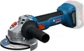 Bosch Professional Akku-Winkelschleifer GWS 18V-8 06019N9000 | 18V | 125 mm Scheibe | 11.000 U/min | solo | blau