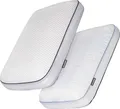 DUNLOPILLO Nacken Stütz Schlaf Kopf Kissen CLIMA FLEX weiß 60x50x15cm