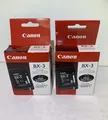 2 x Orig Canon BX-3 BX3 Tintenpatrone Schwarz Canon FAX B110 B115 B120 B140 B150