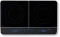 Medion® Doppel-Induktionskochplatte MD 15324, 3500 W Induktionsleistung, automatische Topferkennung, Timer, Temperaturbereich 60 - 240°, Sensor-Touch-Display