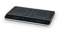 LIFE Doppel-Induktionskochplatte MD 15324 (schwarz, 3.500 Watt, 2x Ø 20cm) 50079