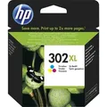 HP Original 302XL Cyan/Magenta/Gelb Druckerpatrone mit hoher Reichweite, Hoch, Cyan, Magenta, Gelb, Tinte auf Farbstoffbasis, 1 Stück(e), 300 Seiten