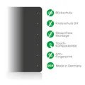 Anti Spy Blickschutz Folie für Samsung Galaxy Tab S9 5G (Hochformat) Folie