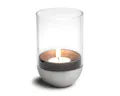 höfats Windlicht GRAVITY CANDLE (Windlicht und Teelichthalter, bequemes Anzünden und integrierte Löschfunktion)