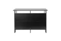MUSIC STORE Keyboardständer, (Digital DJ Desk Robuster DJ-Tisch Für Größere Controller und Mixer 2. Etage für Effektgeräte und Zubehör Kabelmulden Massive Holzkonstruktion 1200x890x430mm Schwarz, DJ-Möbel, DJ-Tische), Digital DJ Desk, Robuster DJ-Tisch, Große Controller und Mixer