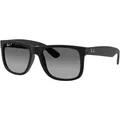 RAY-BAN Justin Brille in rubber black, Größe Einheitsgröße