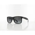 Ray Ban Justin RB4165 622/T3 54 black rubber / polar grey gradient