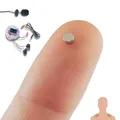 PingaOculto SpionageKopfhörer Prüfung Mini Nano Unsichtbare Kopfhörer für Handy mit Mikrofon Kabel mit Haftstreifen - Unsichtbar Ohrhörer Headset für Spicker (Spy Earpiece Nano + Mikrofon)