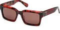 Max &Co MO0132 54E red havana 56/18/140 Damen Sonnenbrillen