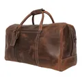 Leder Reisetasche Herren  Weekender Sport Travel Umhängetaschen Flugzeug Hand...