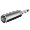 Audio Adapter XLR Adapter XLR Stecker auf AUX Klinke 6.35 mm Stecker