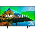 PHILIPS LED-Fernseher "65PUS8349/12", F (A-G), schwarz, 65, Fernseher