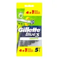 7702018476626 Gillette Blue3 Sensitive jednorazowe maszynki do golenia 5szt (P1)