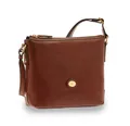 The Bridge Story Donna Leder-Handbag Braun/Gold 04222101-14