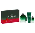 COACH Duft-Set Green - EDT 100 ml + Duschgel 100 ml + EDT 15 ml