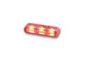 SHIN YO SMD Einbaurücklicht SHORTY 2 PRO rotes Glas (2120693)