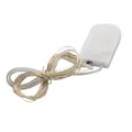 LED Lichterkette Timer Micro Warmweiß Drahtlicht Mikro Batterie 10 20 40 LED