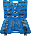 Metrisches Gewinde Gewindebohrer Gewindeschneider Set 110 tlg. M2-M18 / Metrisch